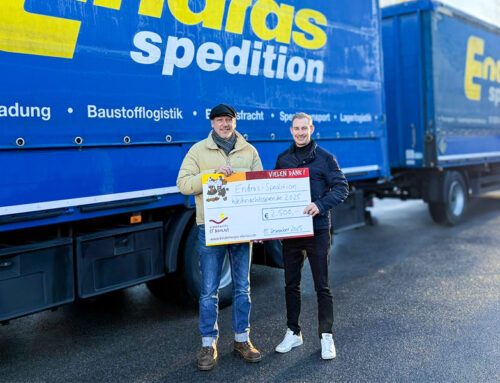 Weihnachtsspende für das Kinderhospiz St. Nikolaus